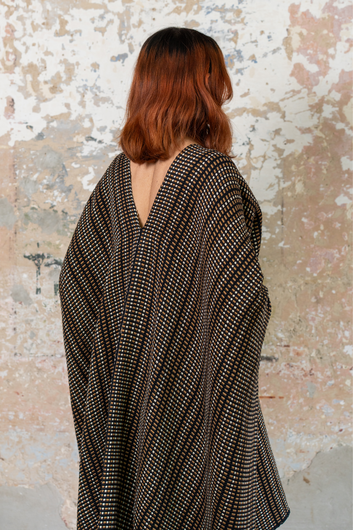 Poncho Alborada Tabacco