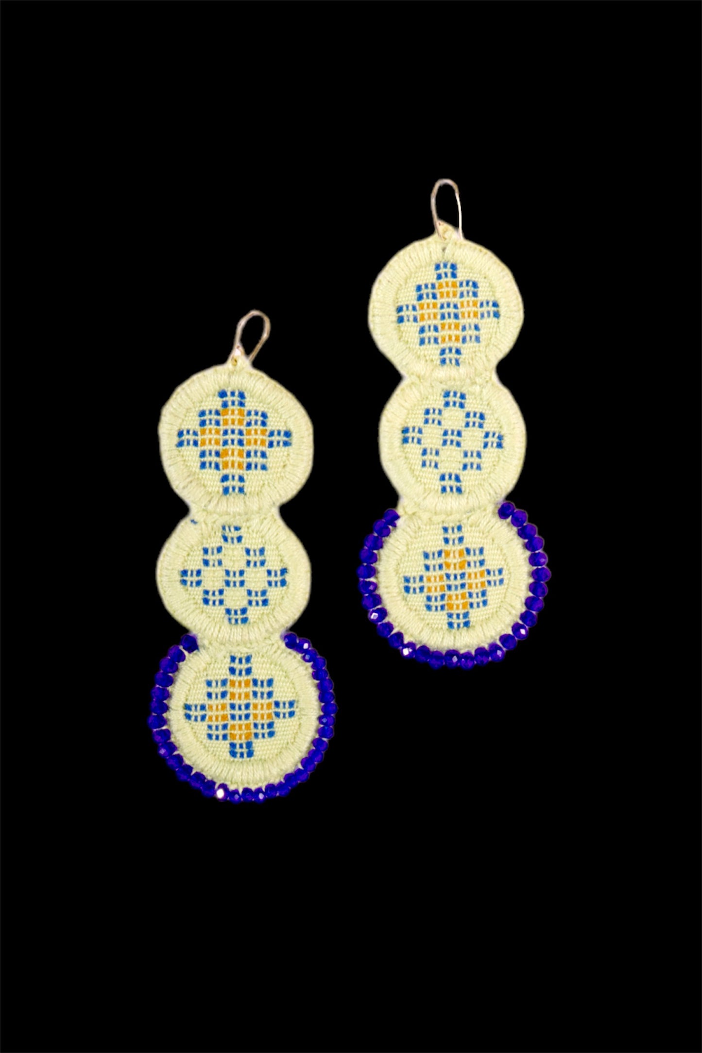 Aretes Triada Verde Pistache