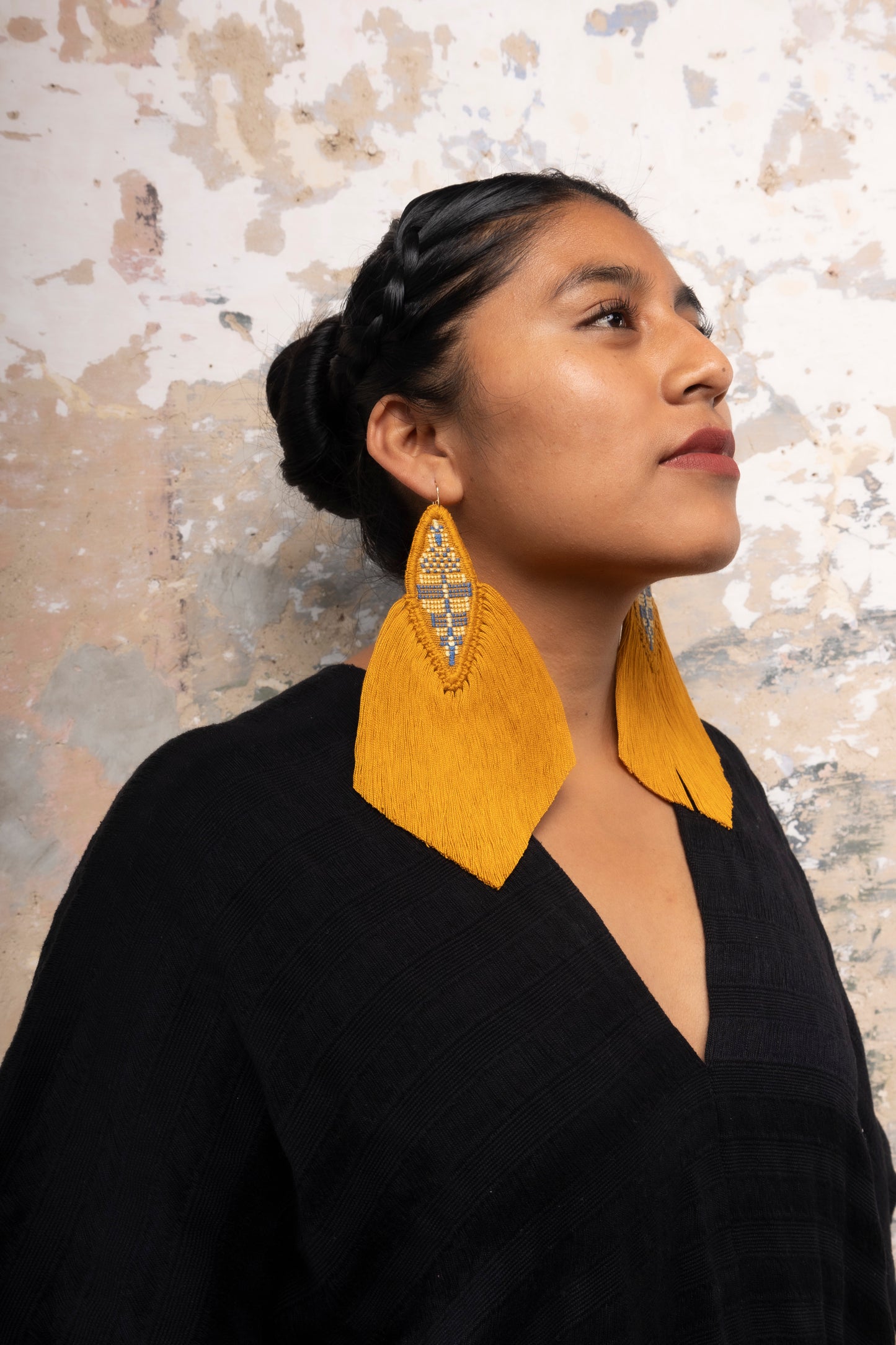 Plume-Feder-Ohrringe