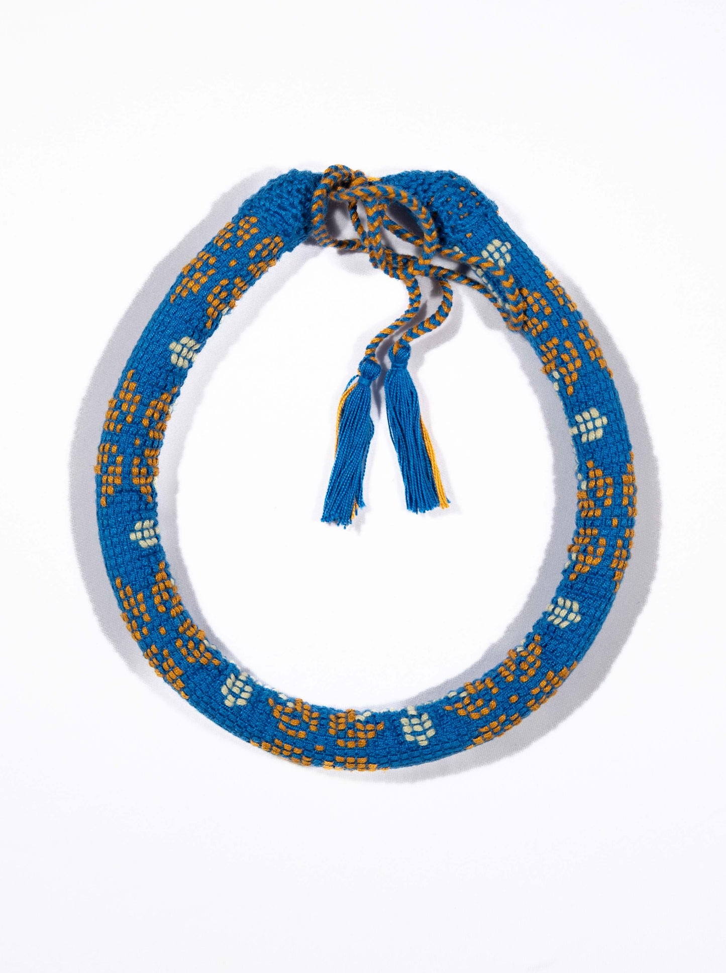 Blue Flower Necklace