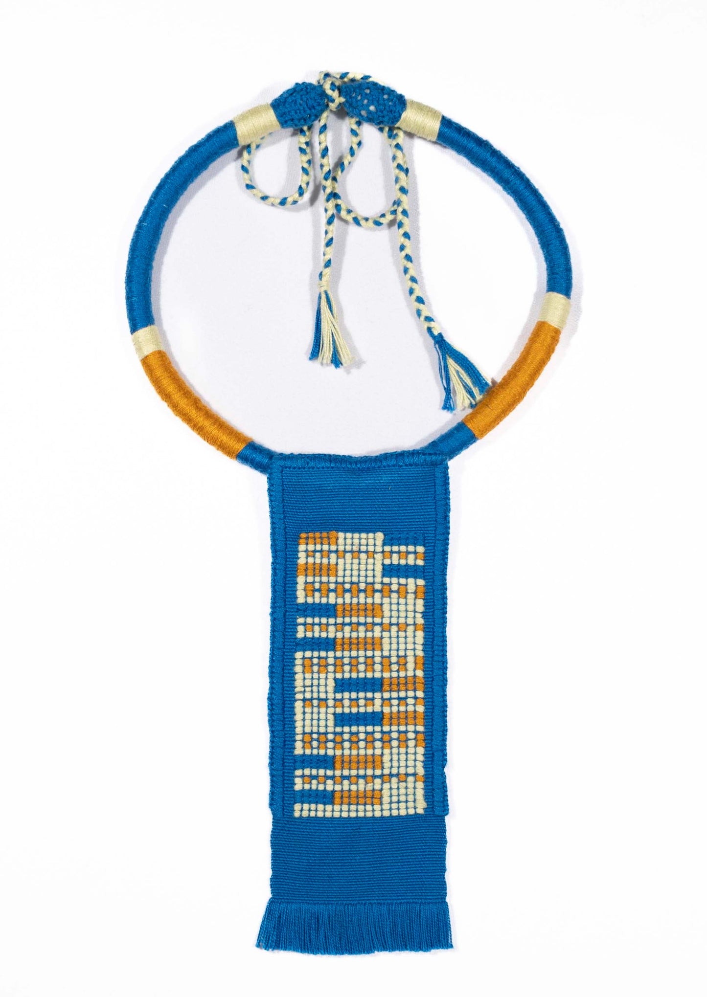 Collar Pasos Azul