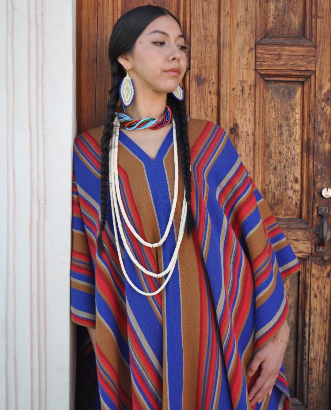 Poncho Amanecer Multicolor