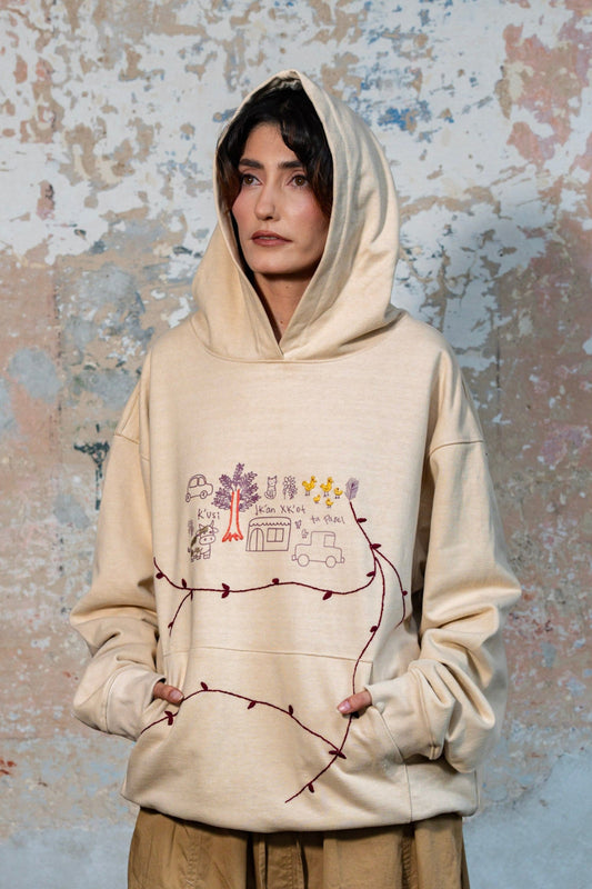 Sudadera con Gorro Sueños y Visiones Pollitos