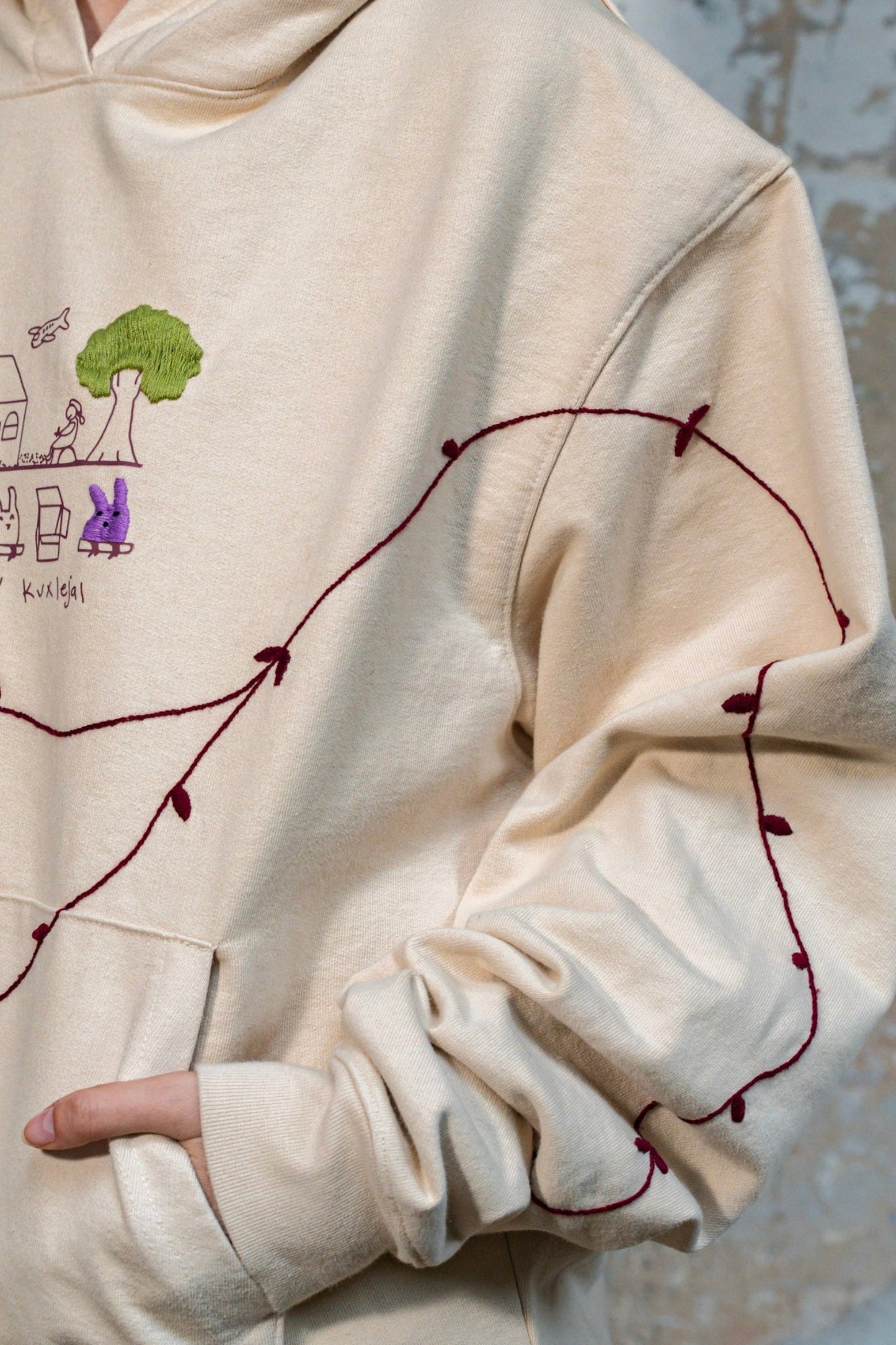 Sudadera con Gorro Sueños y Visiones Buhos