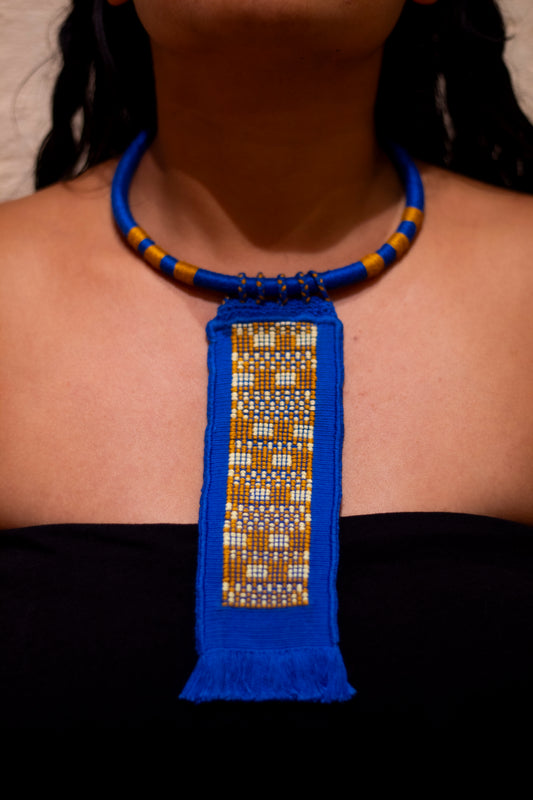 Collar Camino Azul