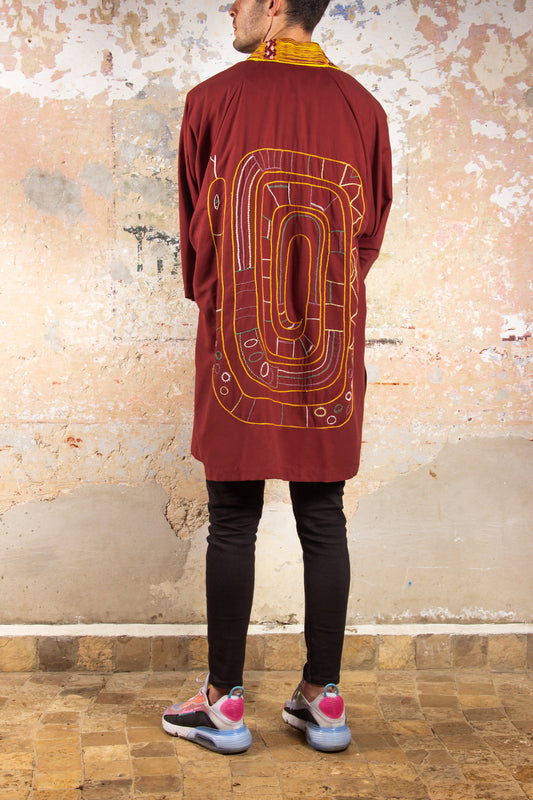 Kemitl Tunic Wine Snake