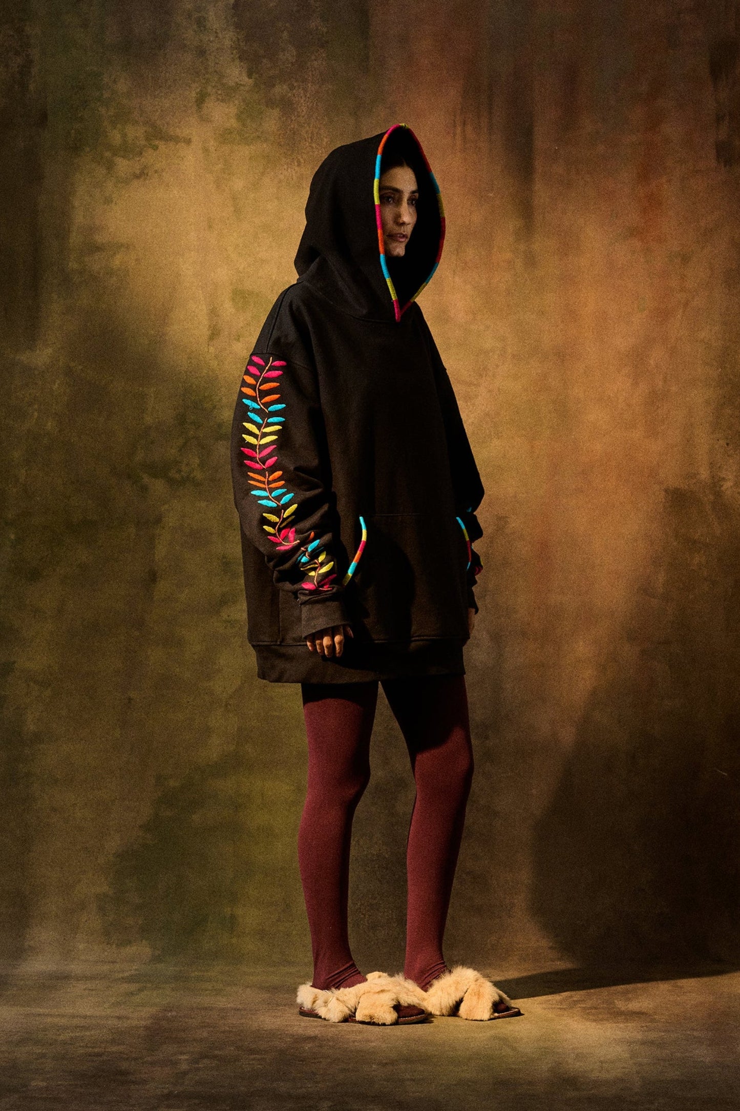 Sudadera Hojas