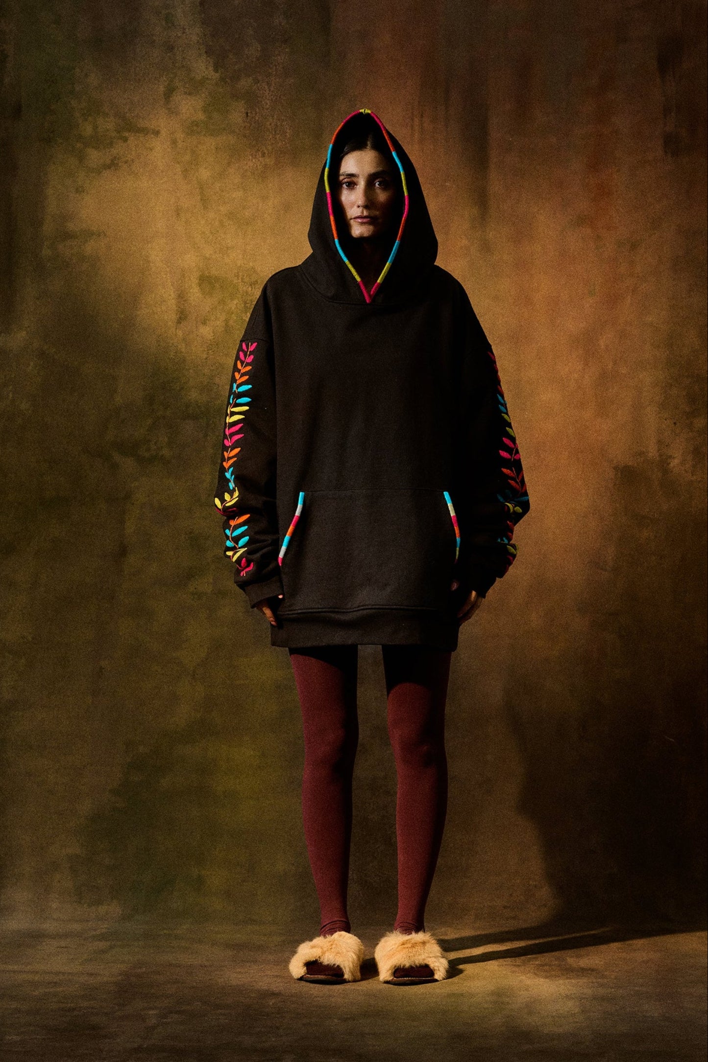 Sudadera Hojas