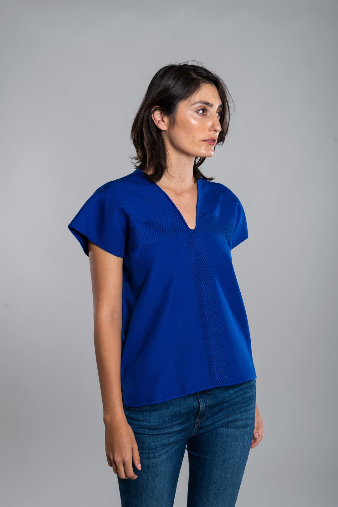 Blusa Luz Azul