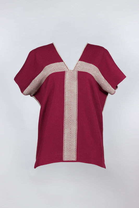 Blusa Luz Vino