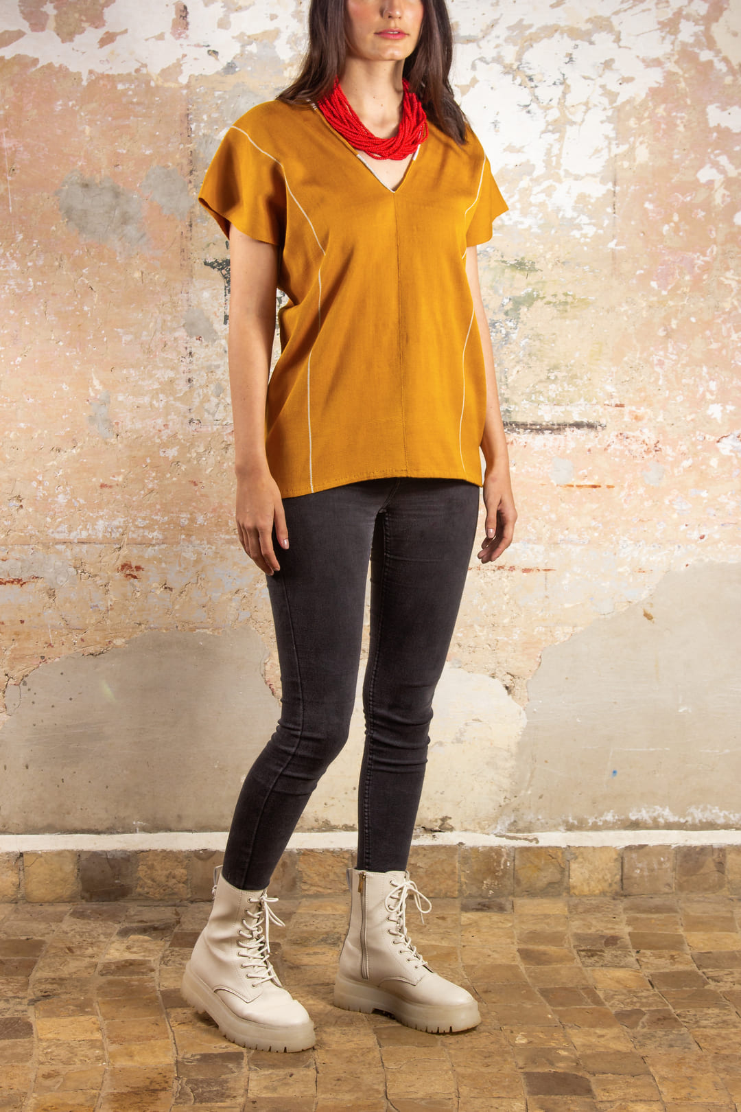 Blusa Horizonte Amarillo