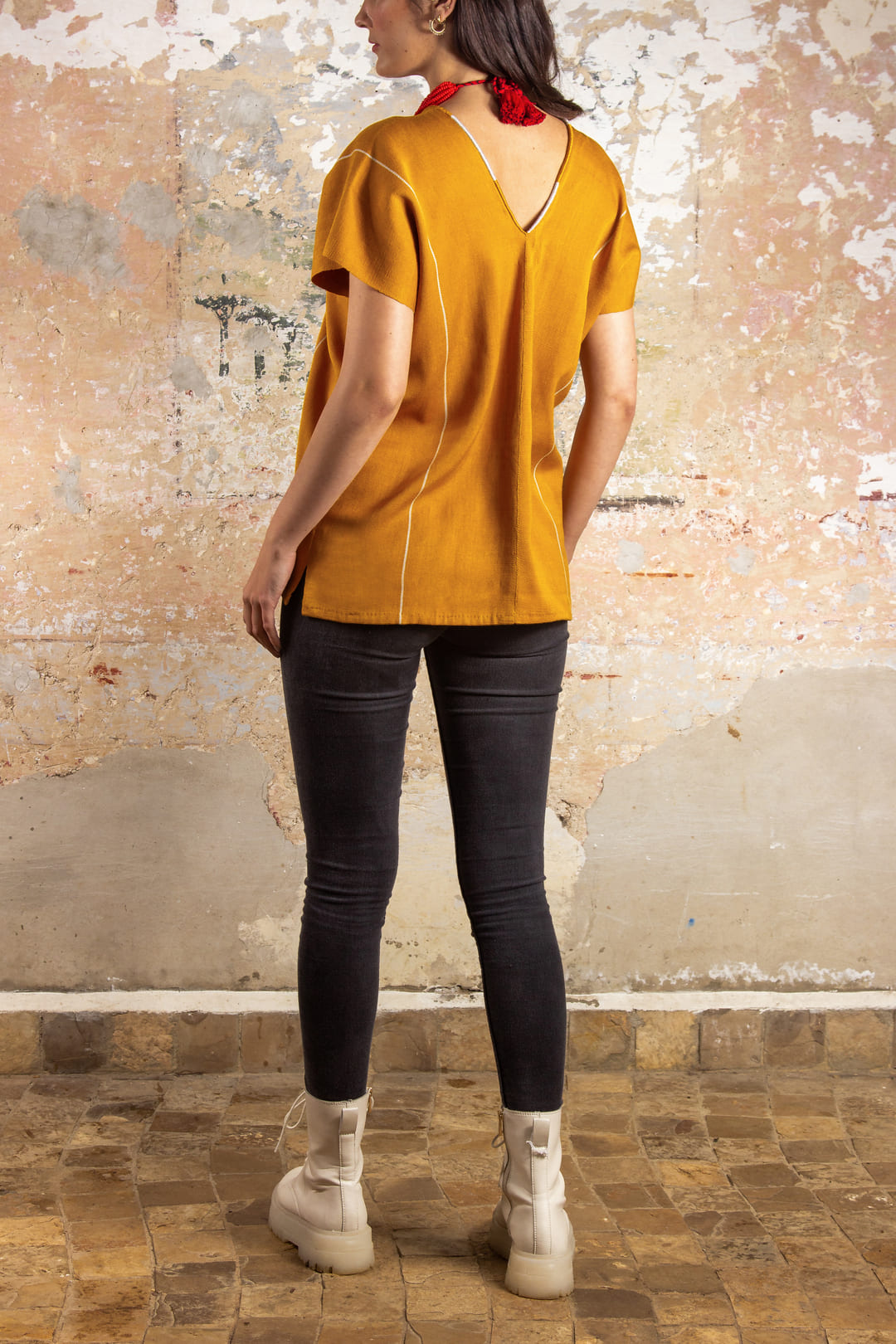 Blusa Horizonte Amarillo